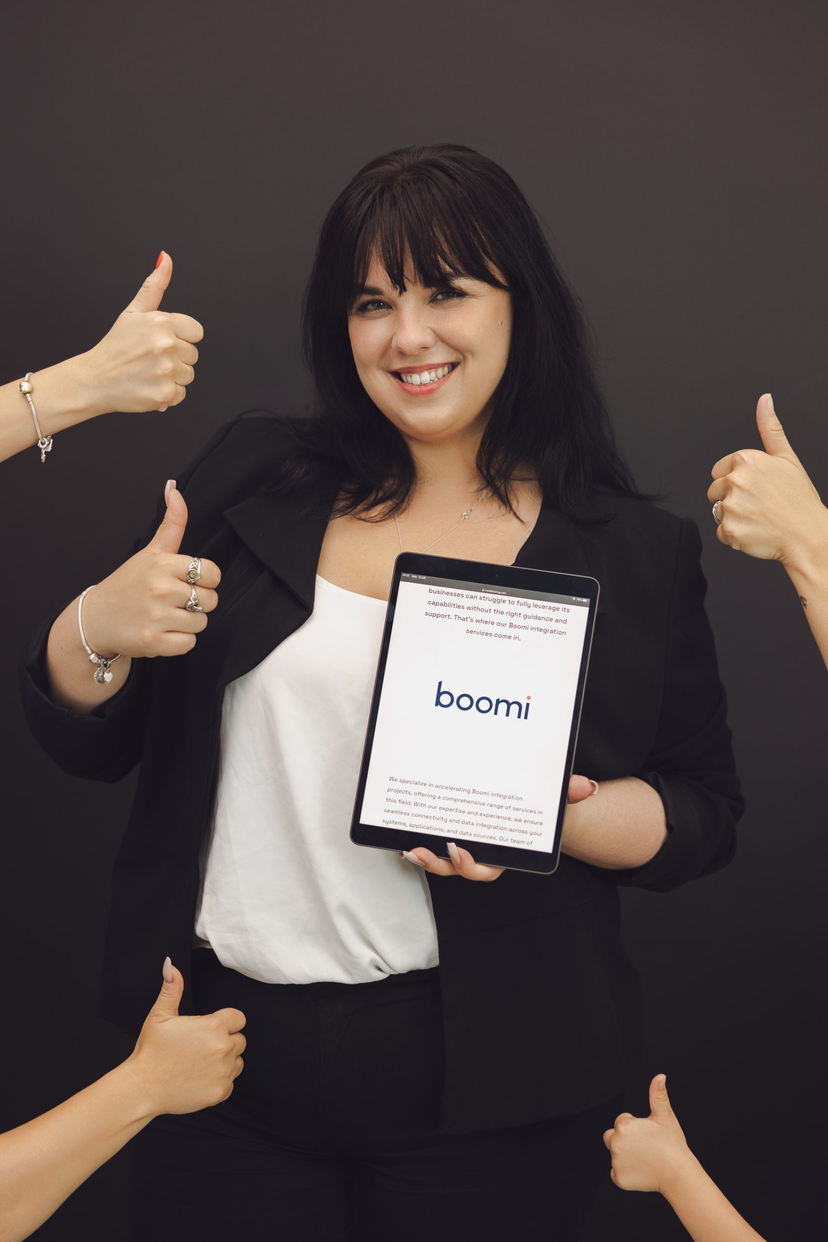 Mutishoring's employee after a successful integration audit