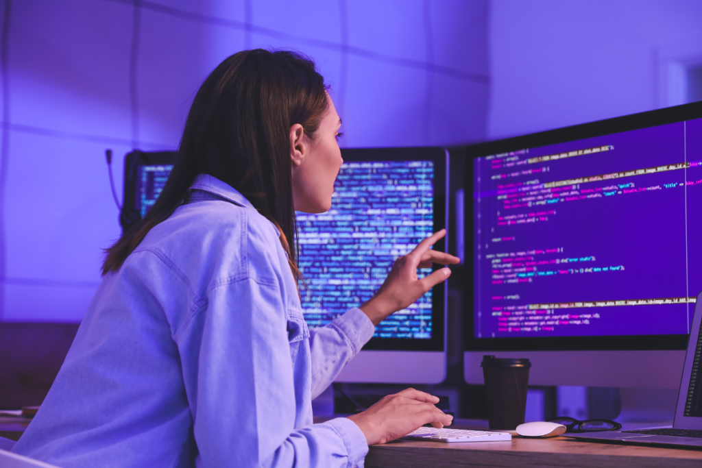 developer choosing between angular and react